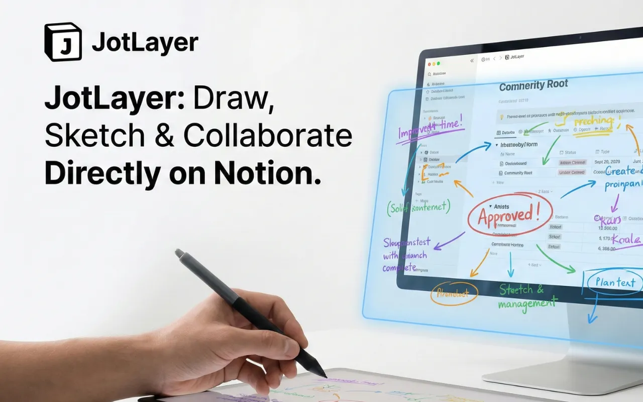 Drawing directly on Notion with JotLayer