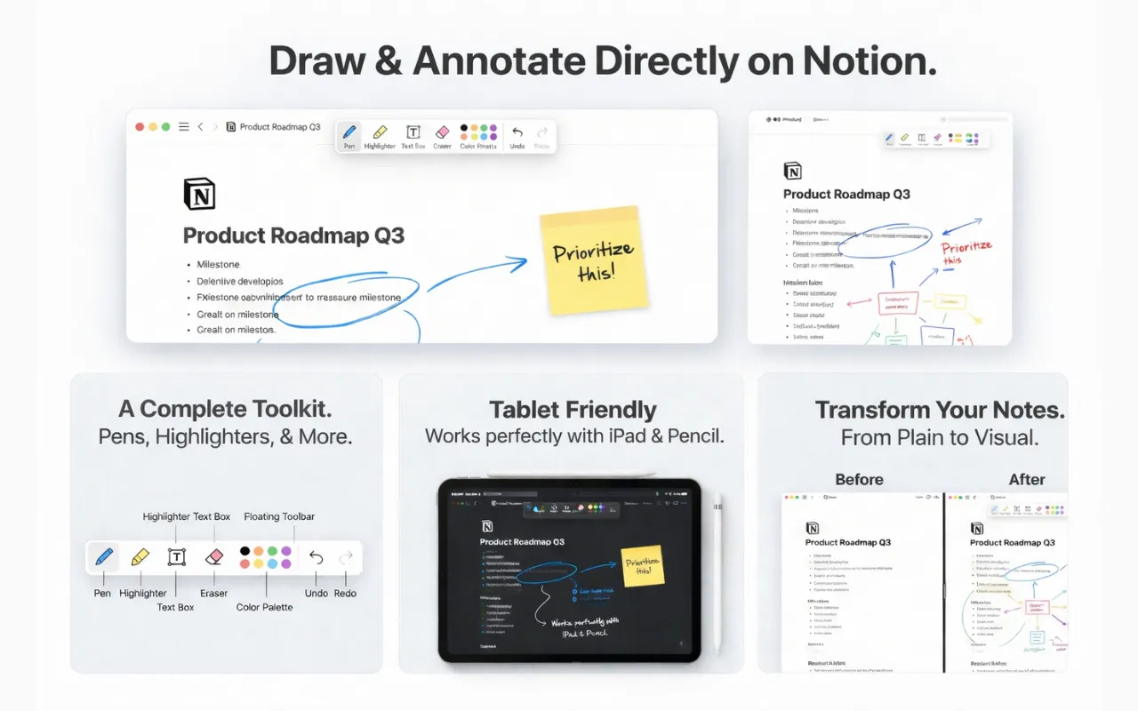 Cornell notes example in Notion